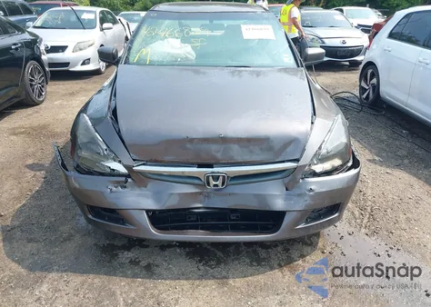 2007 Honda Accord 2.4 Ex из США, поврежденный, VIN 1HGCM56727A053632